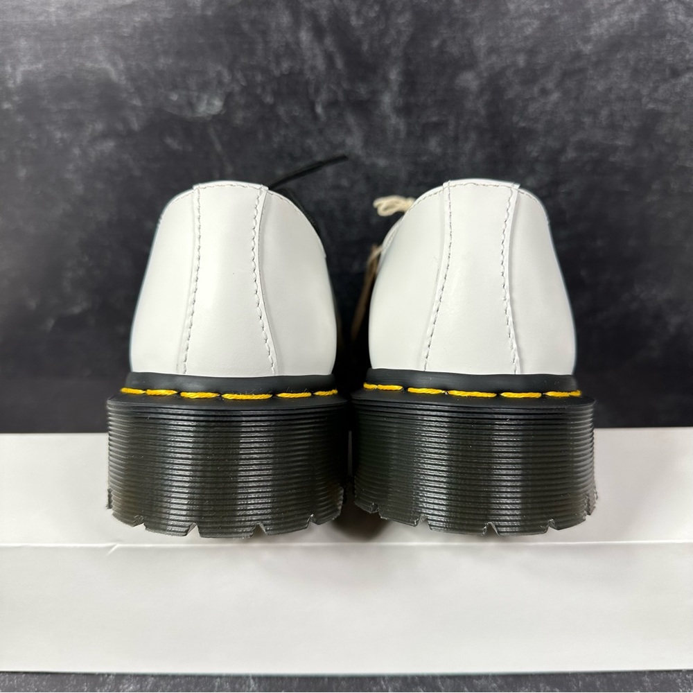 DR DOC MARTENS 1461 BEX SMOOTH LEATHER OXFORD WOMENS SHOES SIZE 8 3 EYE NEW - Picture 3 of 10